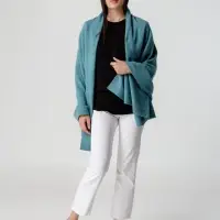 Плед-Палантин Territ, светло-бирюзовый Плед-Палантин Territ, светло-бирюзовый