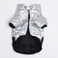 Куртка для собак "Космонавт", размер 10, чёрно-серебистая (ДС 25, ОШ 30, ОГ 38 см) Куртка для собак "Космонавт", размер 10, чёрно-серебистая (ДС 25, ОШ 30, ОГ 38 см)