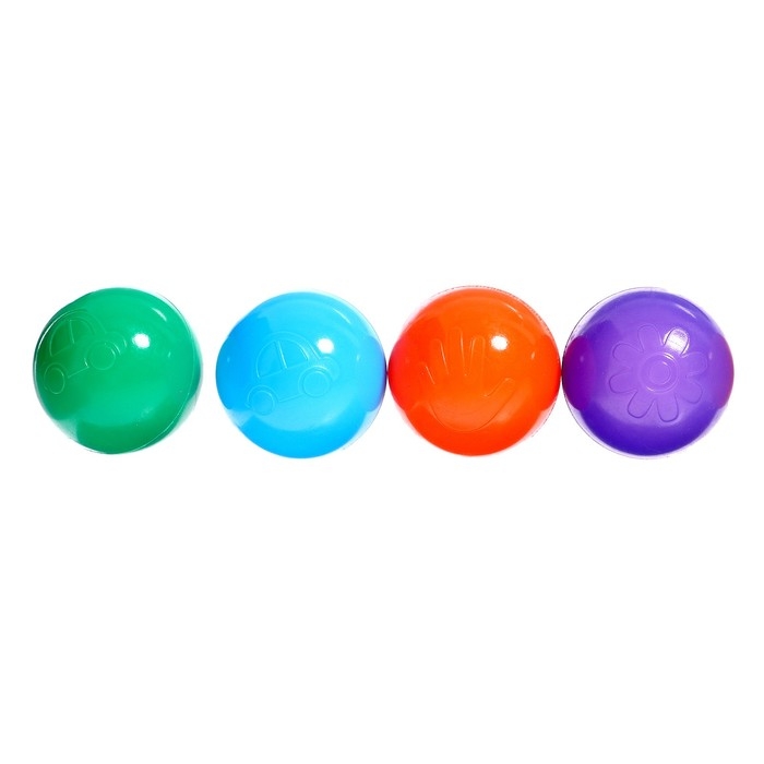 Шарики для сухого бассейна, диаметр &mdash; 5 см, 50 штук