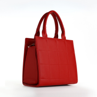 Сумка женская TEXTURA, тоут, средний размер, цвет красный