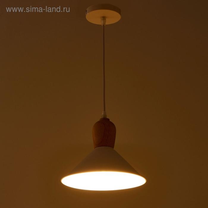 Светильник BayerLux 2034832/1 E27 40Вт белый 22х22х21 см