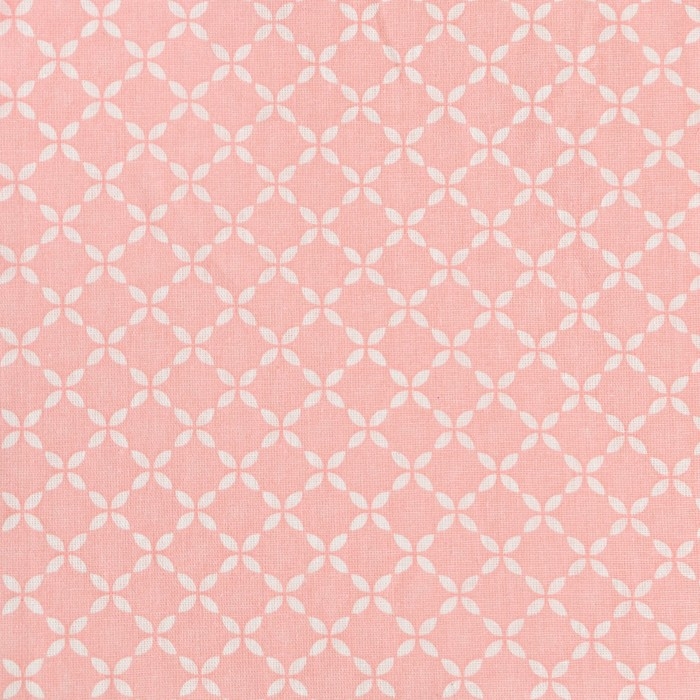 Пододеяльник 1,5 сп Экономь и Я 147*210&plusmn;3 "Магия сна" цв.пудровый,120 гр/м2,100%хлопок,бязь