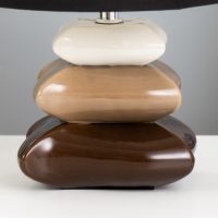 Настольная лампа "Гонки" Е14 15Вт бело-чёрный 20х20х28 см RISALUX Настольная лампа "Гонки" Е14 15Вт бело-чёрный 20х20х28 см RISALUX