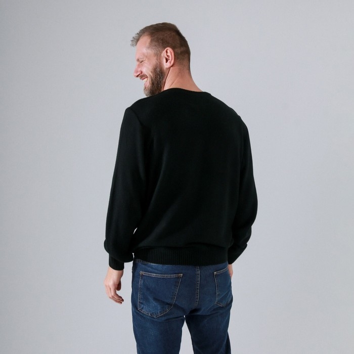 Джемпер мужской SL, 54, чёрный Джемпер мужской SL, 54, чёрный