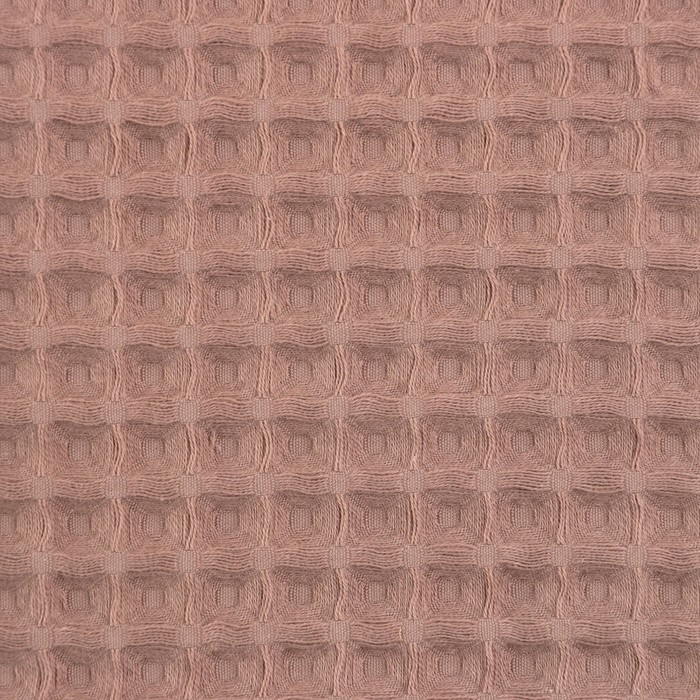 Полотенце вафельное банное Этель "Boho" 67х140 см, цвет мокко, 100% хлопок, 290 гр/м2