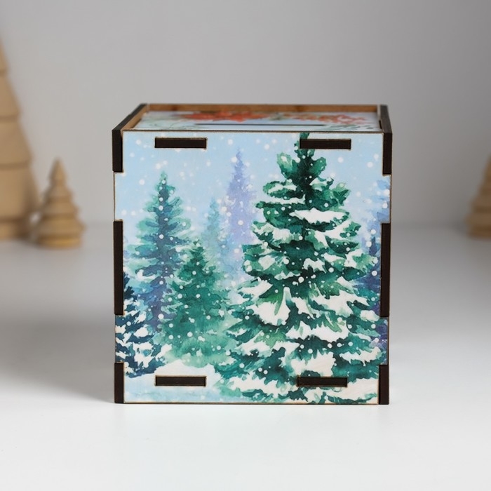 Копилка куб Копилка куб "Сказочного благополучия" 10х10х10 см