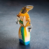 Сувенир "Коза Дуняша", селенит Сувенир "Коза Дуняша", селенит