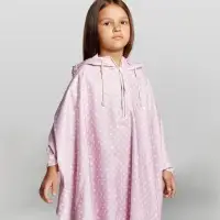 Дождевик-пончо детский AquaStop Kids на заказ, разноцветный,6-8 лет