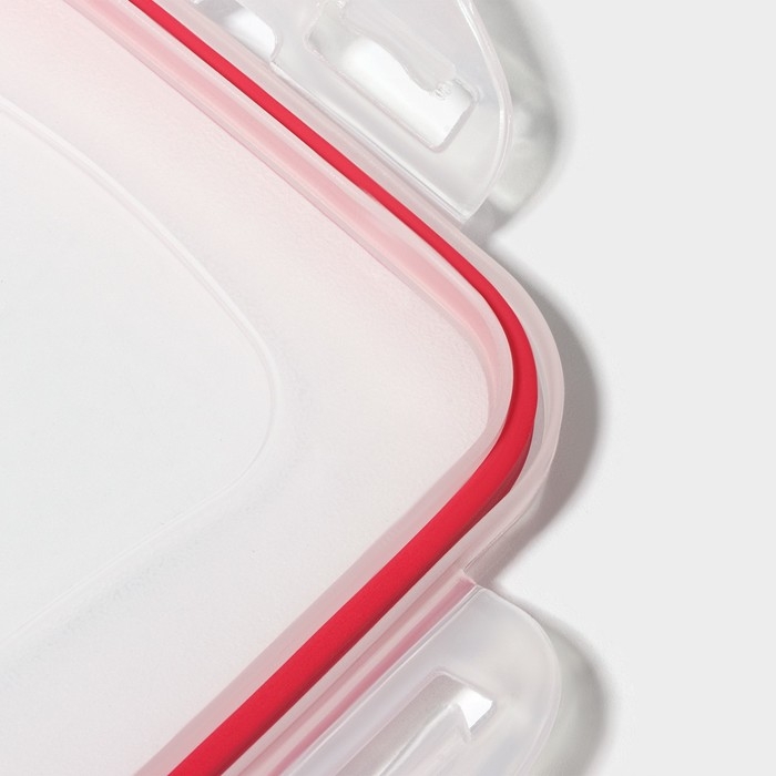 Набор ланч - боксов пластиковых прямоугольных &laquo;Полянка&raquo;, 3 шт: 150 мл, 300 мл, 500 мл, цвет МИКС