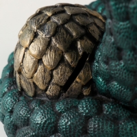 Копилка"Змейка ГУММИ"  22 х 16 х 18 см.