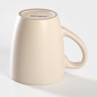 Кружка Доляна «Пастель. Крем-брюле», 360 мл, керамика, бежевая Кружка Доляна «Пастель. Крем-брюле», 360 мл, керамика, бежевая