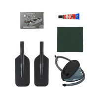 Лодка YUGANA S-190 с гребками, цвет олива Лодка YUGANA S-190 с гребками, цвет олива