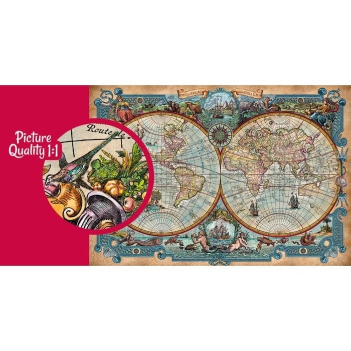 Пазл &laquo;Карта мира великих открытий&raquo;, 2000 элементов