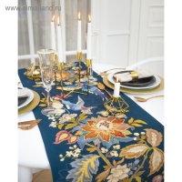 Дорожка на стол &laquo;Райская ночь&raquo; 40*146 см