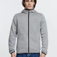 Куртка с капюшоном унисекс Gotland, серая, размер XL