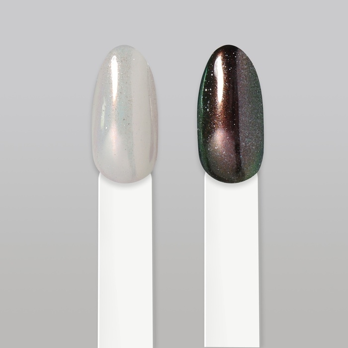 Втирка для ногтей, с аппликатором, цвет иней Втирка для ногтей, с аппликатором, цвет иней