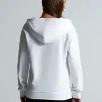 Толстовка на молнии с капюшоном Siverga 2.0, белая, размер M