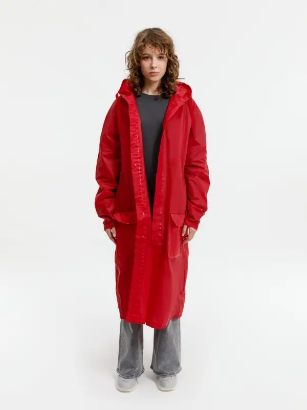 Дождевик RainDrop, красный, размер XL/XXL