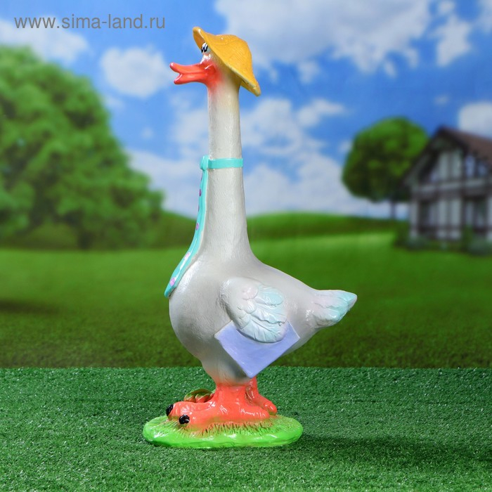 Садовая фигура Садовая фигура "Гусь в галстуке" 53см