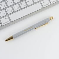 Ручка шариковая синяя паста 0.7 мм &laquo;С 23 февраля&raquo; пластик с тиснением на корпусе