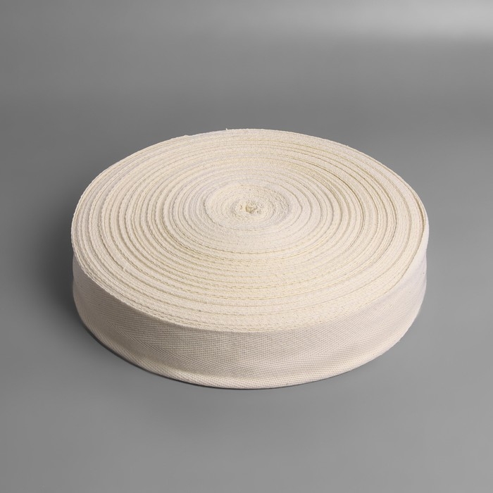 Лента киперная, 50 мм, 100 ± 1 м, цвет бежевый Лента киперная, 50 мм, 100 ± 1 м, цвет бежевый