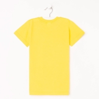 Футболка детская, цвет жёлтый, рост 152 см