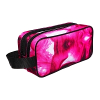 Пенал мягкий 2 отделения, 100 х 220 х 70 мм, объёмный, с ручкой,Calligrata, "Фуксия" Пенал мягкий 2 отделения, 100 х 220 х 70 мм, объёмный, с ручкой,Calligrata, "Фуксия"