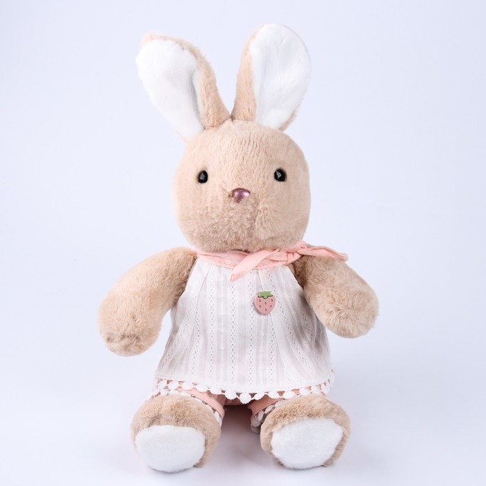 Мягкая игрушка Little Friend, зайка в платье, цвет микс, 31 см