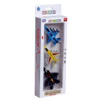 Набор металлических самолётов &laquo;Армия&raquo;, в наборе 3 штуки