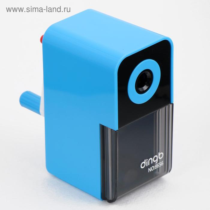 Точилка механическая с контейнером, Точилка механическая с контейнером, "Классика", корпус МИКС