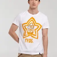 Футболка &laquo;Меламед. Егор Летов&raquo;, белая, размер S