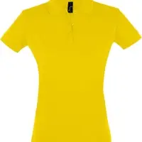 Рубашка поло женская Perfect Women 180 желтая, размер XXL