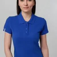 Рубашка поло женская Virma Premium Lady, ярко-синяя, размер 3XL