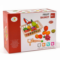 Игровой набор «Корзина с фруктами», 16 продуктов Игровой набор «Корзина с фруктами», 16 продуктов