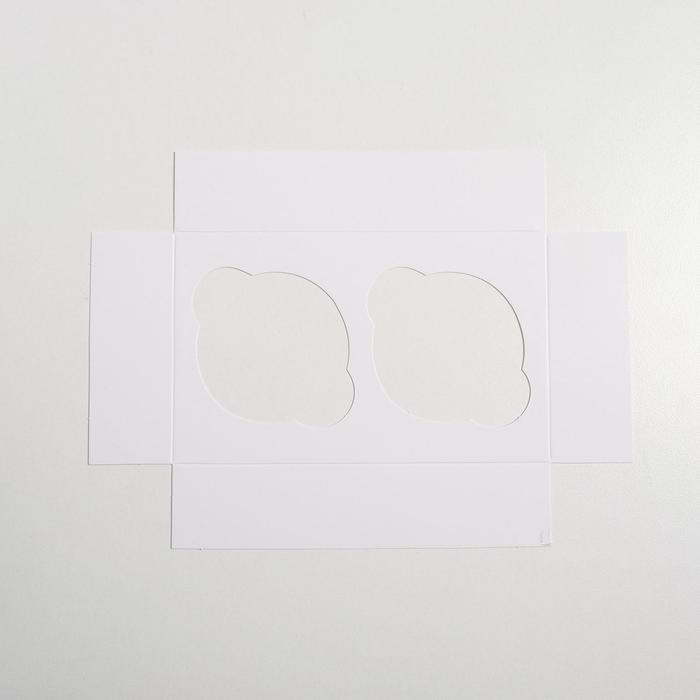 Коробка для капкейков &laquo;С Новым Годом!&raquo; 10 х 16 х 10 см, Новый год