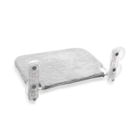 Гамак для кошки на окно, 45*30 см, вес до 6 кг, пакет, серый Гамак для кошки на окно, 45*30 см, вес до 6 кг, пакет, серый