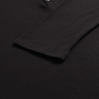 Поло мужское с длинным рукавом, цвет чёрный, размер 52