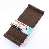 Когтеточка из картона с кошачьей мятой «Котик», 45 см х 20 см х 4,5 см Когтеточка из картона с кошачьей мятой «Котик», 45 см х 20 см х 4,5 см