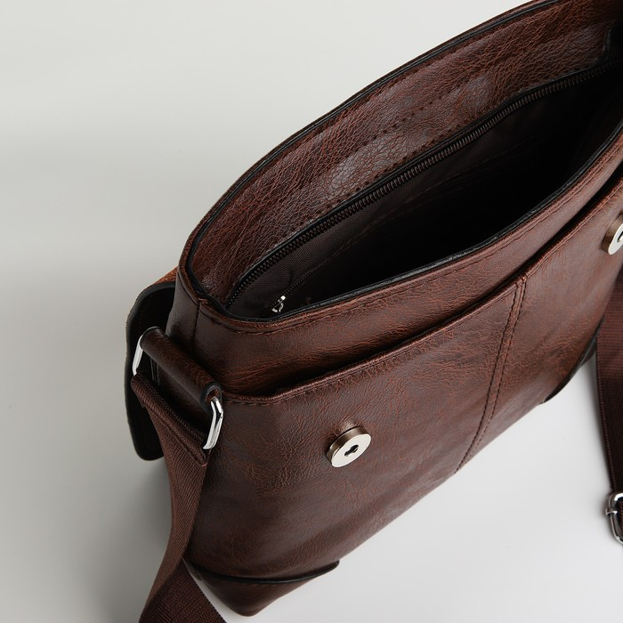 Сумка мужская, цвет коричневый