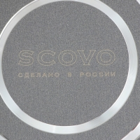 Сковорода Discovery, d=24 см, стеклянная крышка, съёмная ручка, антипригарное покрытие, цвет серый Сковорода Discovery, d=24 см, стеклянная крышка, съёмная ручка, антипригарное покрытие, цвет серый