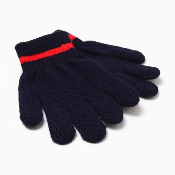 Перчатки детские MINAKU, цвет темно-синий, 15 см Перчатки детские MINAKU, цвет темно-синий, 15 см