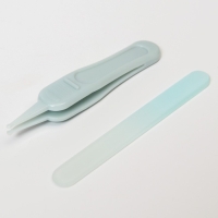 Набор маникюрный детский &laquo;Единорог&raquo;: ножницы, щипчики, пилочка, пинцет, цвет бирюзовый