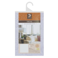 Тюль "Этель" Вальс цветов, 150х250 см с фестоном, 71 г/м²,100% п/э Тюль "Этель" Вальс цветов, 150х250 см с фестоном, 71 г/м²,100% п/э