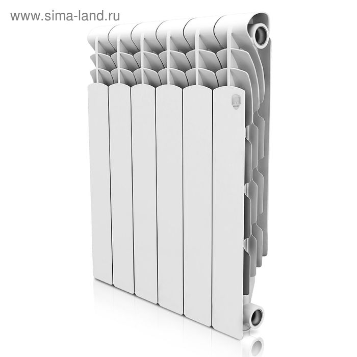 Радиатор алюминиевый Royal Thermo Revolution, 500 x 80 мм, 8 секций
