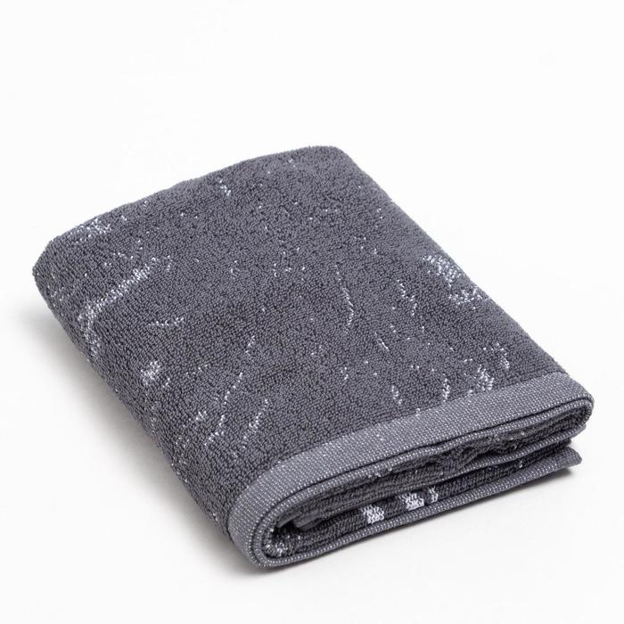 Полотенце именное махровое Этель Полотенце именное махровое Этель "Роман" серый, 50х90см, 100% хлопок, 420гр/м2
