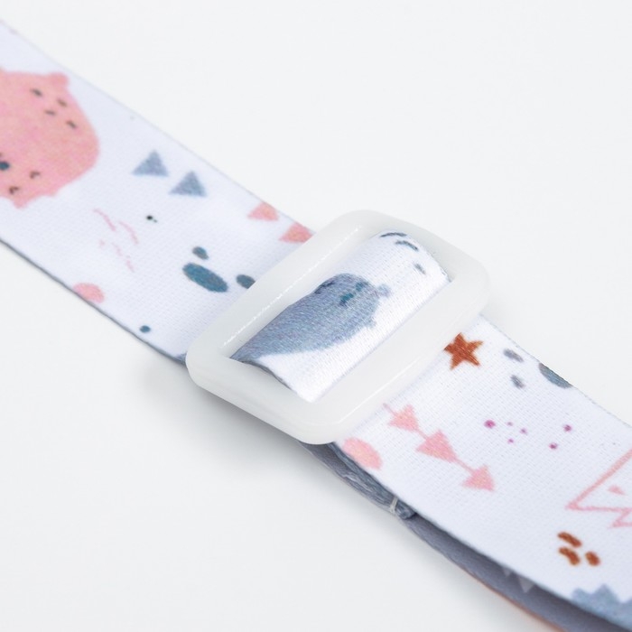 Держатель для соски - пустышки «Мишки», на ленте Держатель для соски - пустышки «Мишки», на ленте