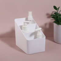 Органайзер для хранения «WHITE», 3 секции, 14,5 × 9 × 13 см, цвет белый Органайзер для хранения «WHITE», 3 секции, 14,5 × 9 × 13 см, цвет белый