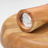 Мельница для специй Magistro Wooden, 5&times;16,5 см, керамический механизм, цвет коричневый