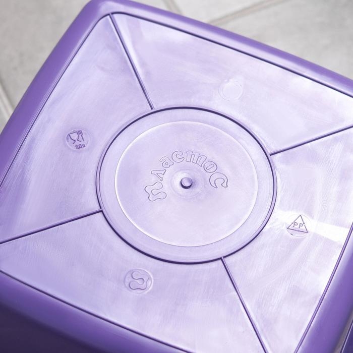 Таз квадратный, 7 л, цвет МИКС Таз квадратный, 7 л, цвет МИКС