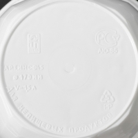 Горшок для цветов с поддоном &laquo;Ника&raquo;, 1,5 л, d=17 см, h=12 см, белый